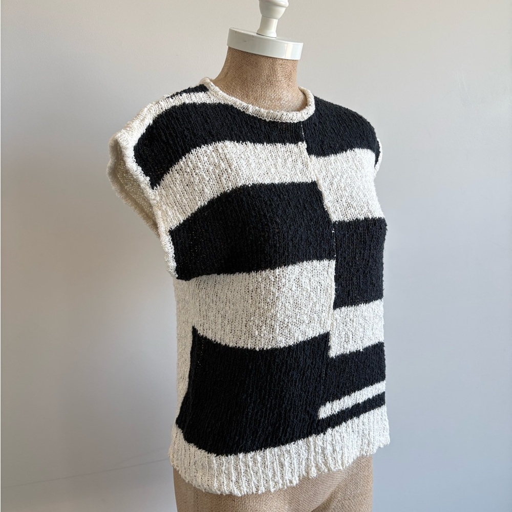 Vintage 90s Stephanie J. Knit Top Size Large - Picture 7 of 8